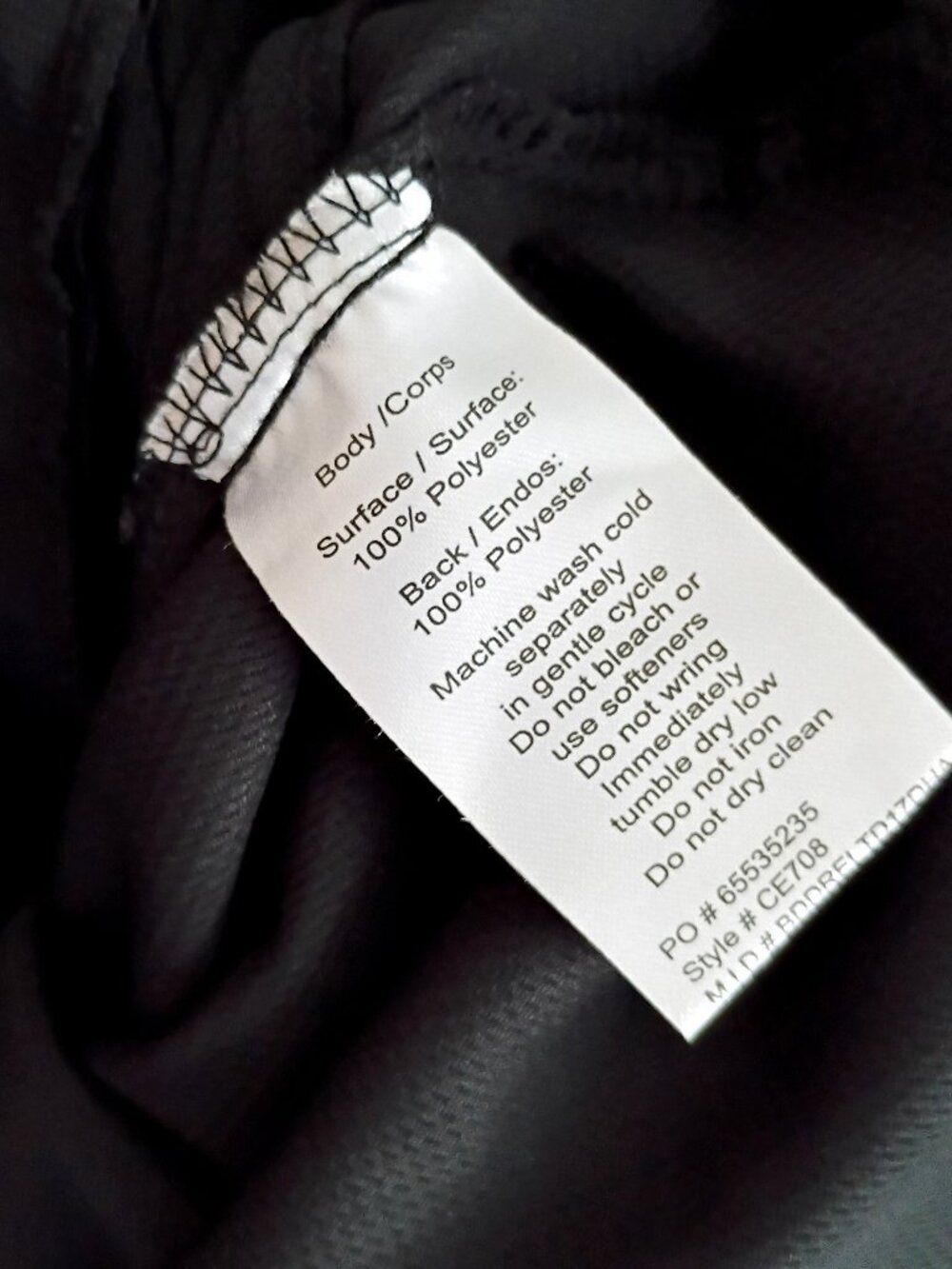 Blue Origin Space Flight Jacket Mens 3X - Picture 7 of 8